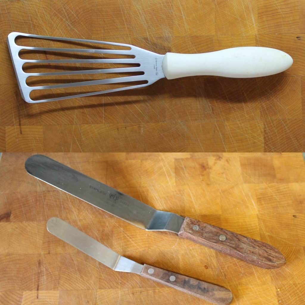 fish spatula and offset spatulas