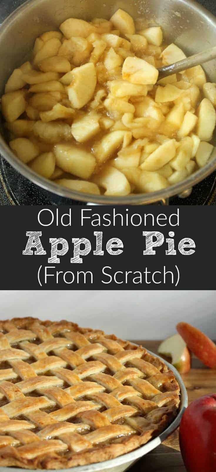 Old Fashioned Apple Pie ( From Scratch)