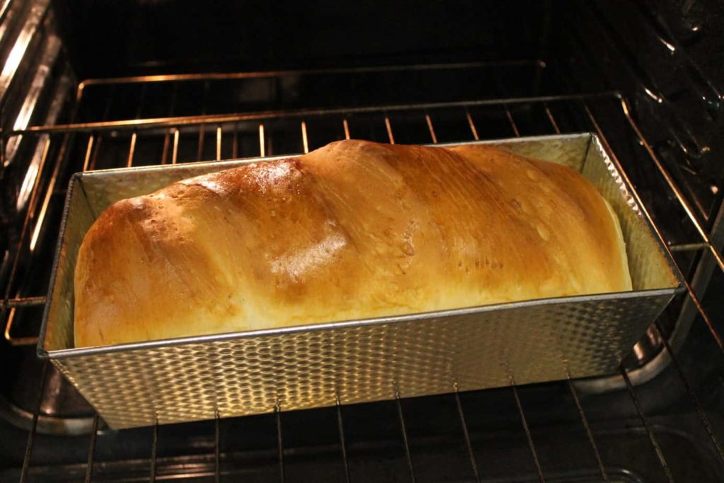 Bread Baking in the oven