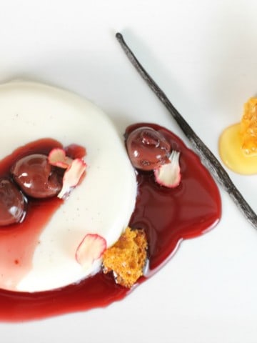 Wildflower Honey Panna Cotta,