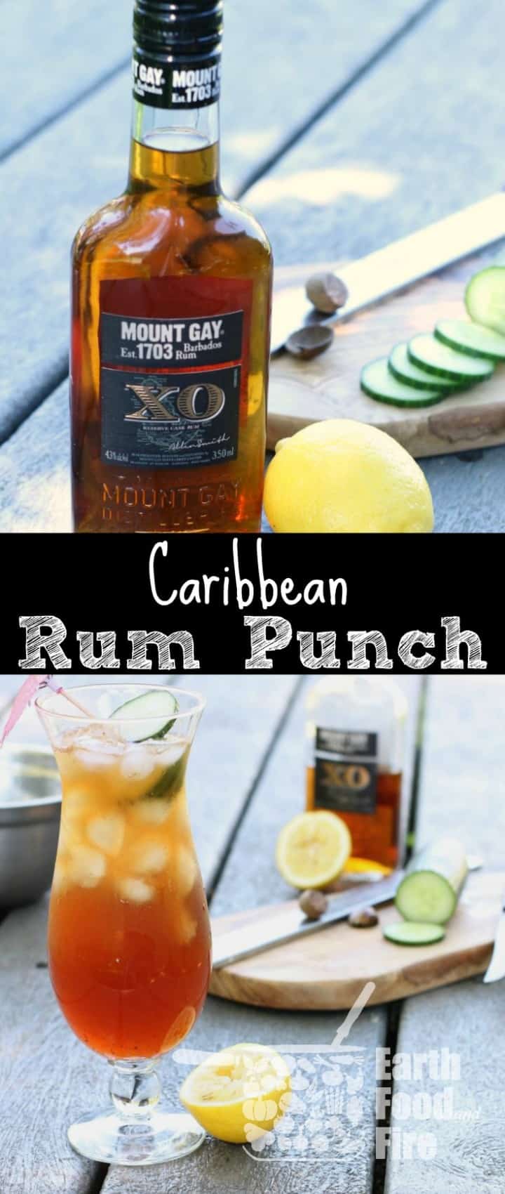 This Caribbean Rum Punch recipe is easy to make and requires no special skills. Whip this cocktail up for Canada Day or any summer party!