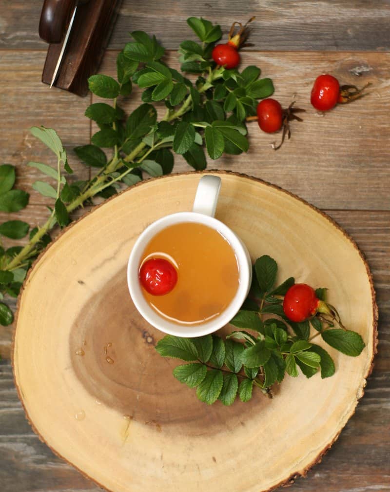 A tart and slightly fruity tea this wild rose hip tea is excellent for use in combating colds and flu's due to it's high Vitamin C content.