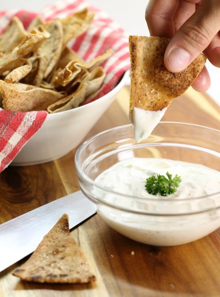 Easy Homemade Pita Chips Earth, Food, and Fire