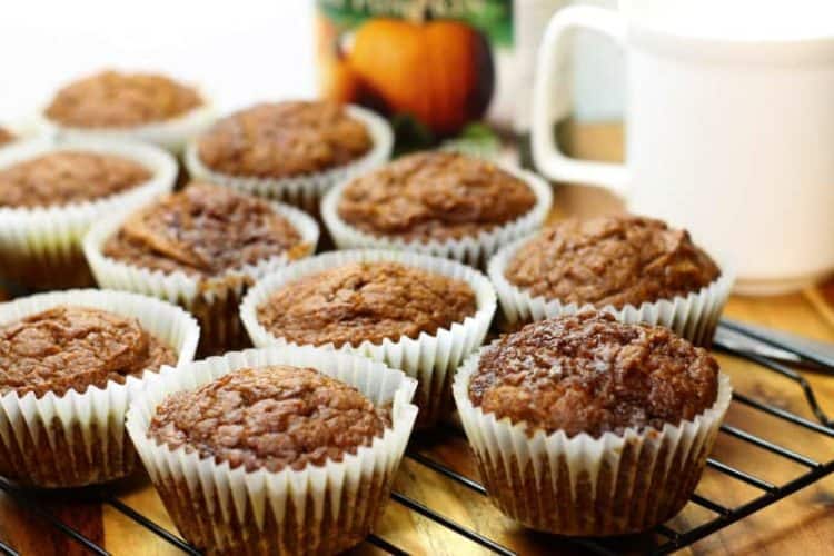 Pumpkin breakfast muffins are easy to make and a great on the go breakfast full of pumpkin flavor!