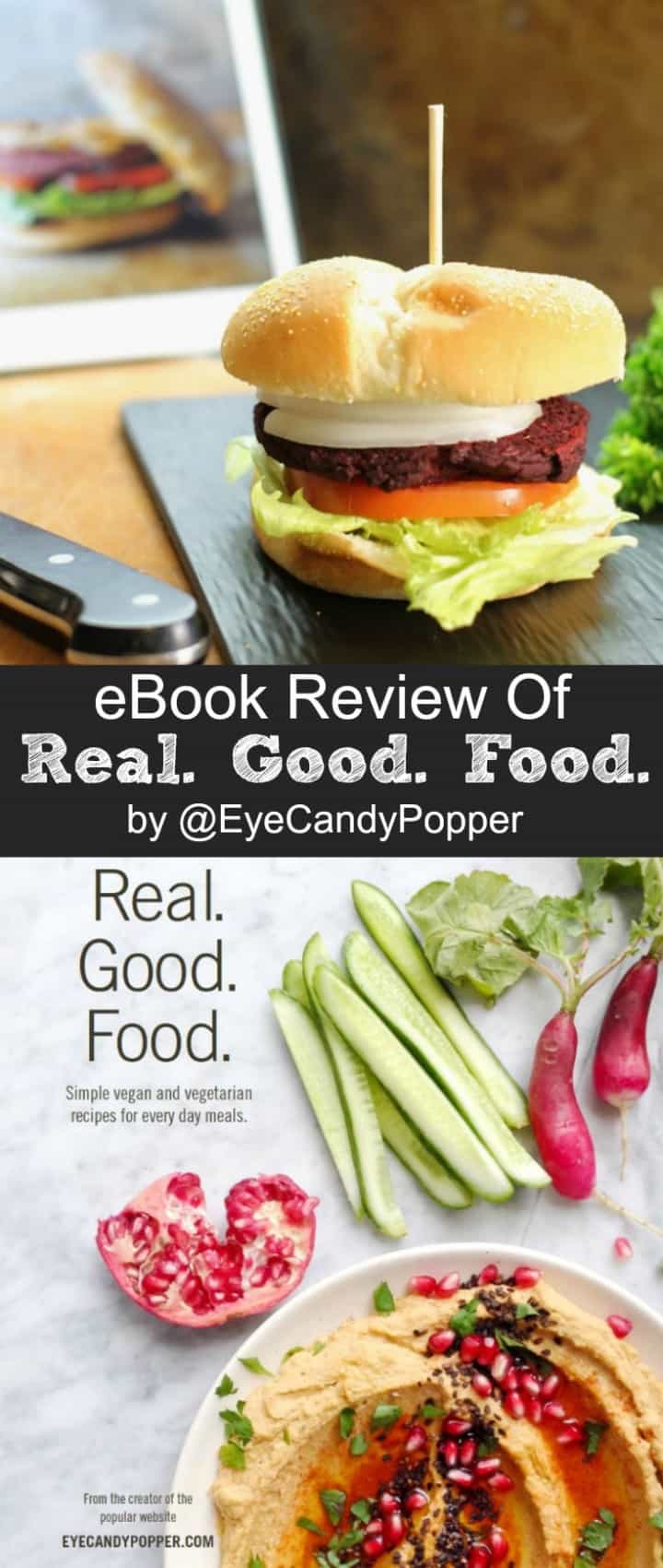 Learn how to start eating healthy, nutritious foods with Gabrielle Gottschalk's ecookbook 'Real. Good. Food.' . Packed with 40 recipes and beautiful photos to help you start eating better food at home! #healthyeating #organic#veganrecipes #vegetarian