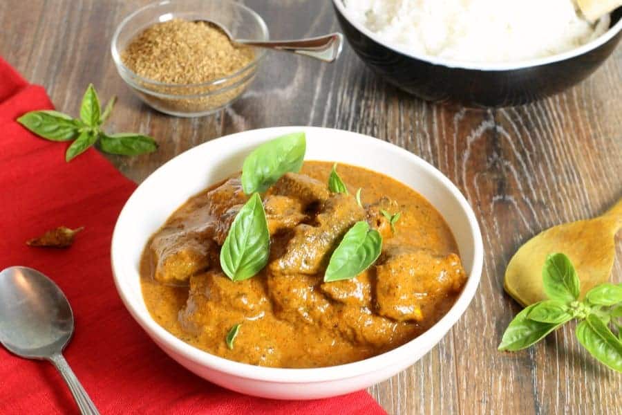 A popular curry dish with Persian and Indian history, this beef korma recipe is easy to make at home with everyday ingredients.