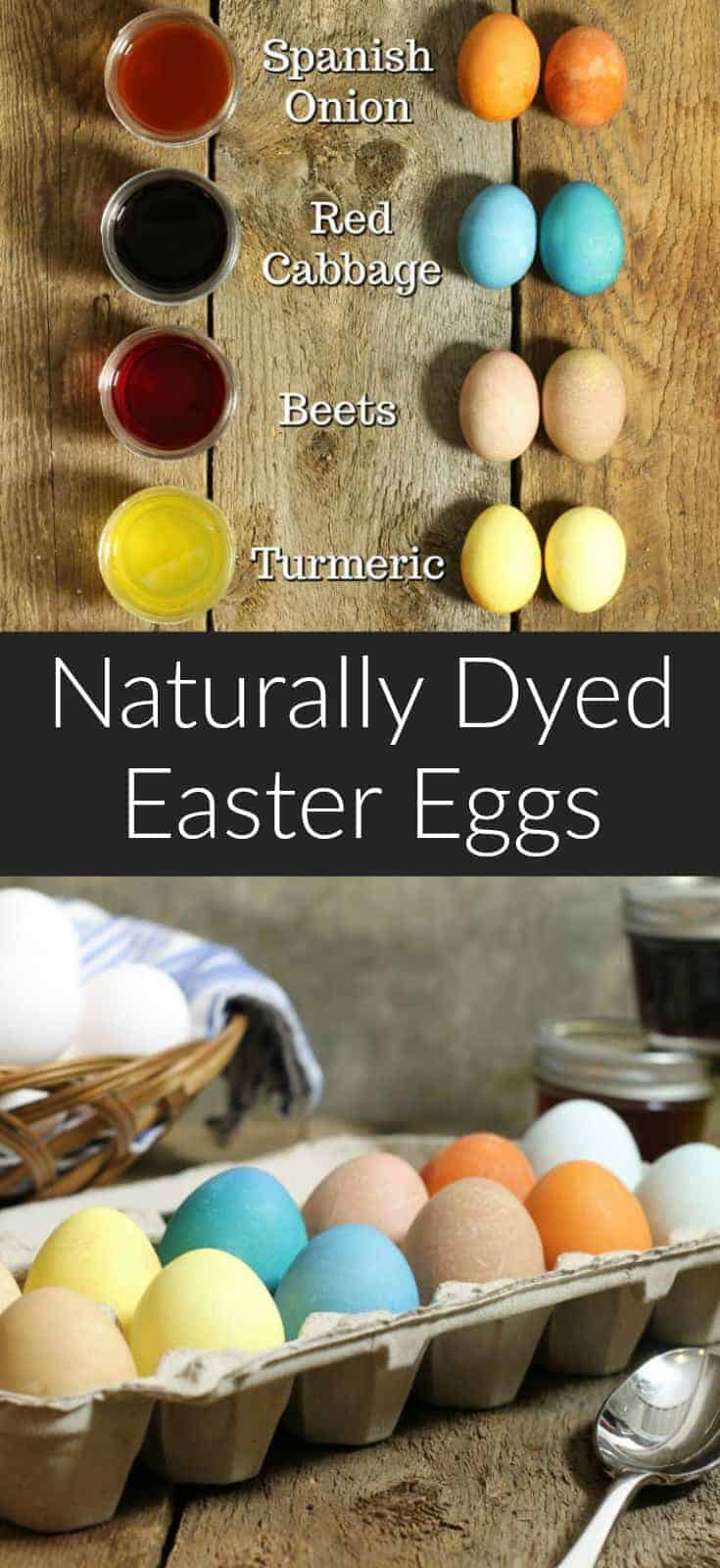 Naturally Dyed Easter Eggs using Plant Based Dyes