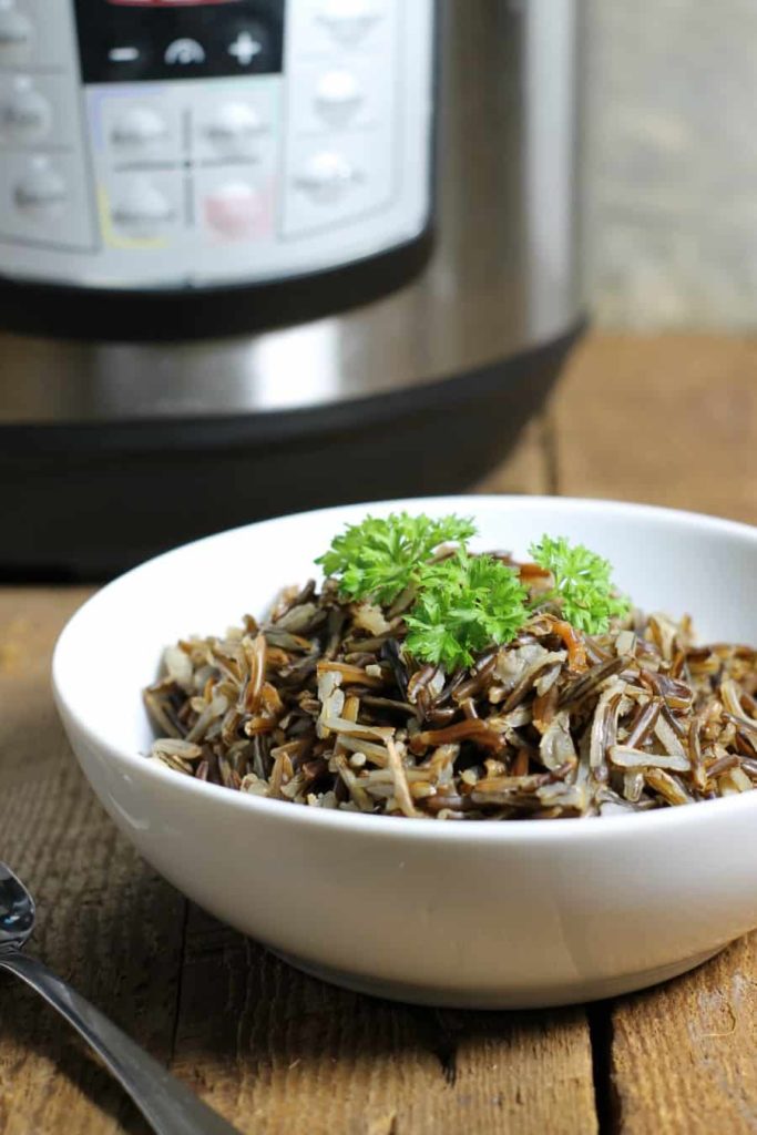 Instant Pot Wild Rice Earth, Food, and Fire