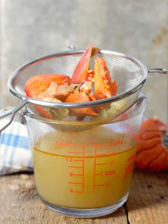 Don't Waste Those Lobster Shells! Make Lobster Stock Instead!