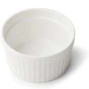 white Ramekin - microwave-safe bowl