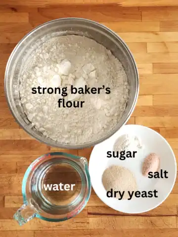 homemade pizza dough ingredients