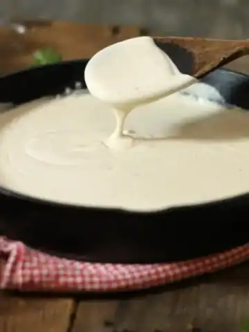 Thickened Bechamel sauce