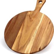 Acacia Wood Round Cutting Pizza Board