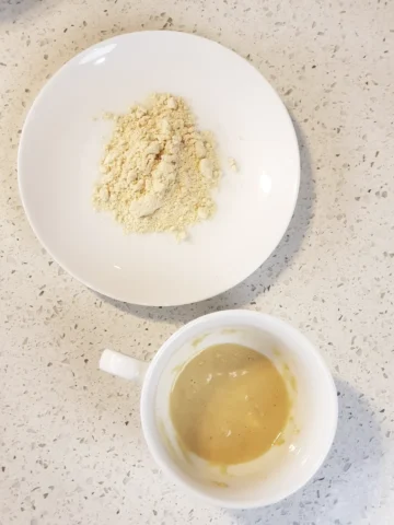 Chickpea flour - vegan substitutes for eggs