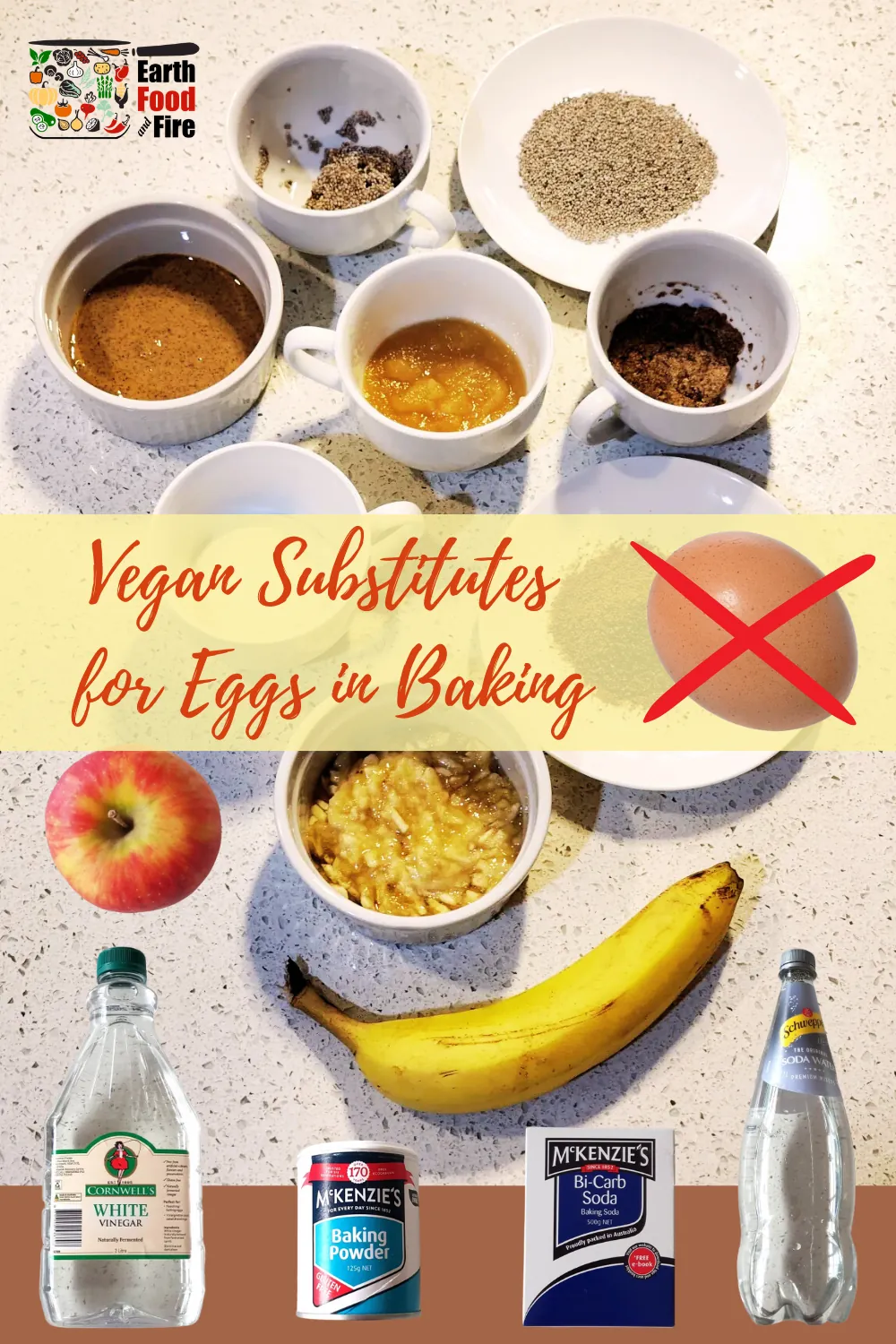 Vegan Substitutes for Eggs in Baking