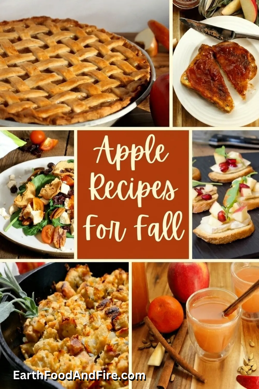 Apple Recipes - Delicious Ideas For Fall - from pie and butter to cider and salads